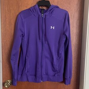 Under Armour Women's Vibrant Purple Zip-Up Jacket